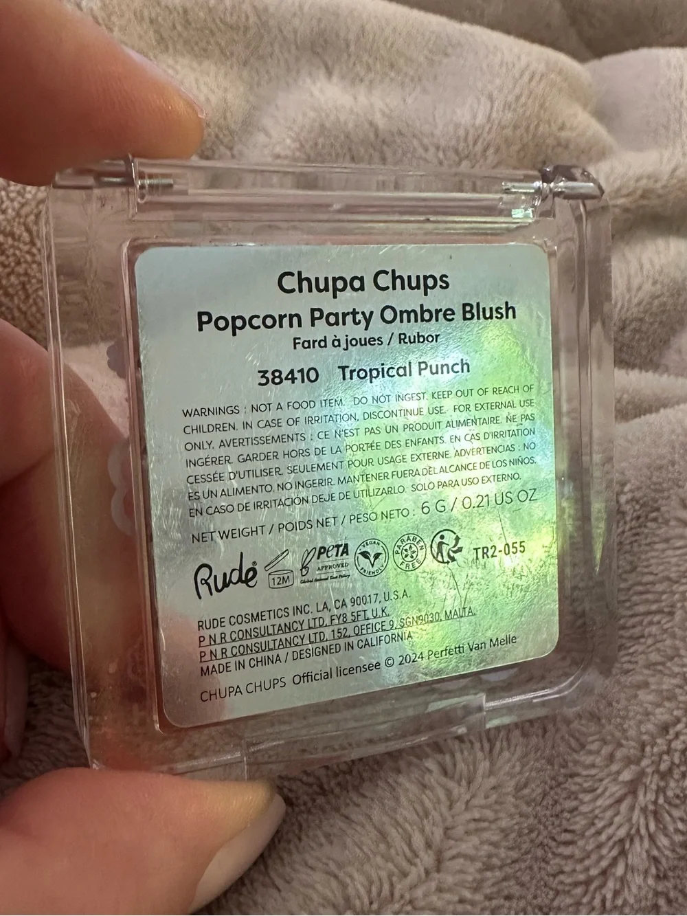 Chupa-Chups Ombre Blush - Warm Coral Pink